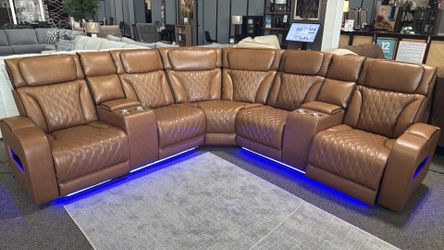 Olivia 🎉 brand new/ modern/luxury 🌼  Living Room power reclining sectional