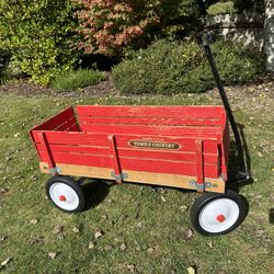 Vintage Radio Flyer Red Wagon