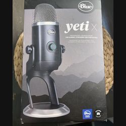 Yeti X For Creators Blue X Yeti USB Microphone For Gaming 