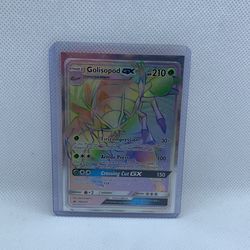 Rainbow Rare Golisopod GX Secret Rare