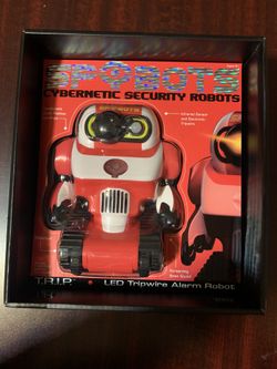 New Spybots Cybernetic Security Robot- T.R.I.P.