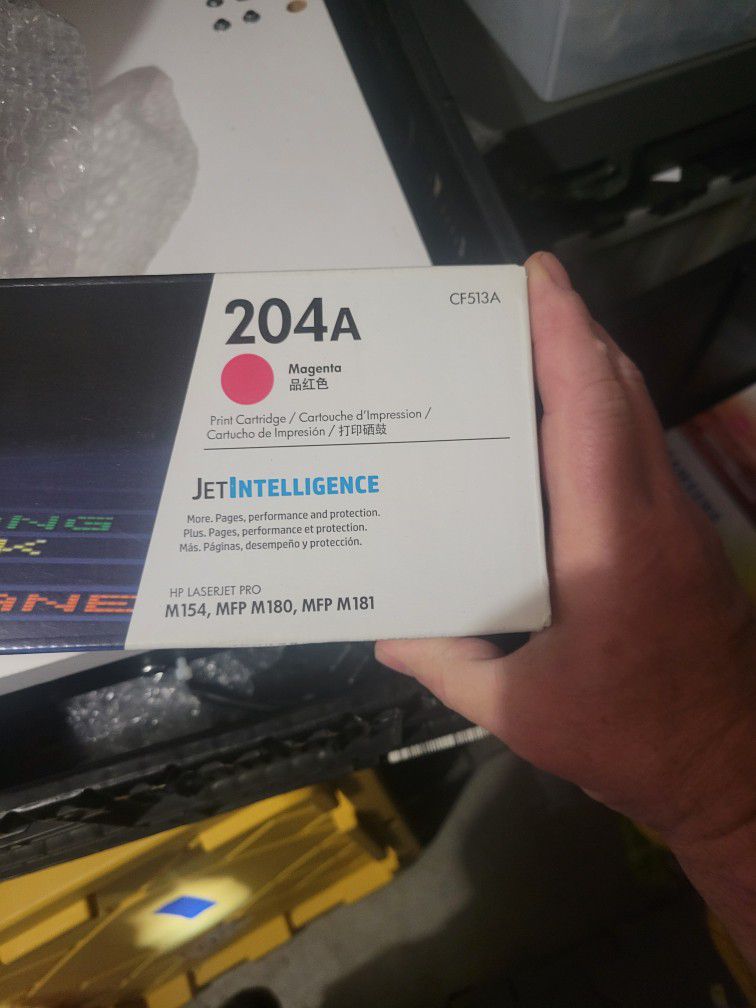 HP 204A Toner Cartridge Magenta New Sealed