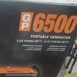 GENERATOR  PORTABLE GENERAC 6500