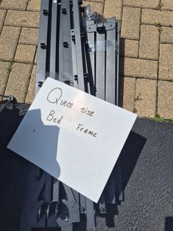 Queen bed frame
