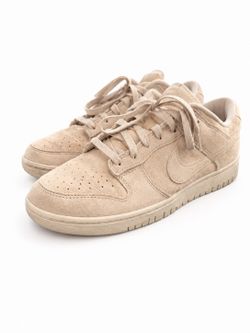 Nike Dunk Low Premium Suede Light Bone/Cream Men’s Size 10