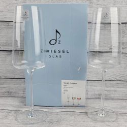 2 x Zwiesel Glas Vivid Senses Sekt Sparkling Wine Glasses