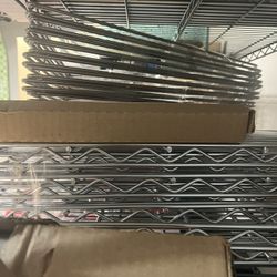 Commercial Freeze Wire Shelving And Brackets 