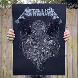 The Call of Ktulu Limited Edition 5th Member Exclusive Metallic Ink Poster 