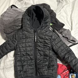 Cat & Jack Black Puffer Jacket 2T