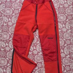 1980s Marmot Zip Crotch Fleece Pants