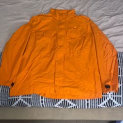 NIKE ORANGE JACKET MENS SIZE XXL