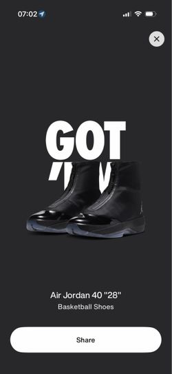 Jordan 4028 “83 points” Size 8