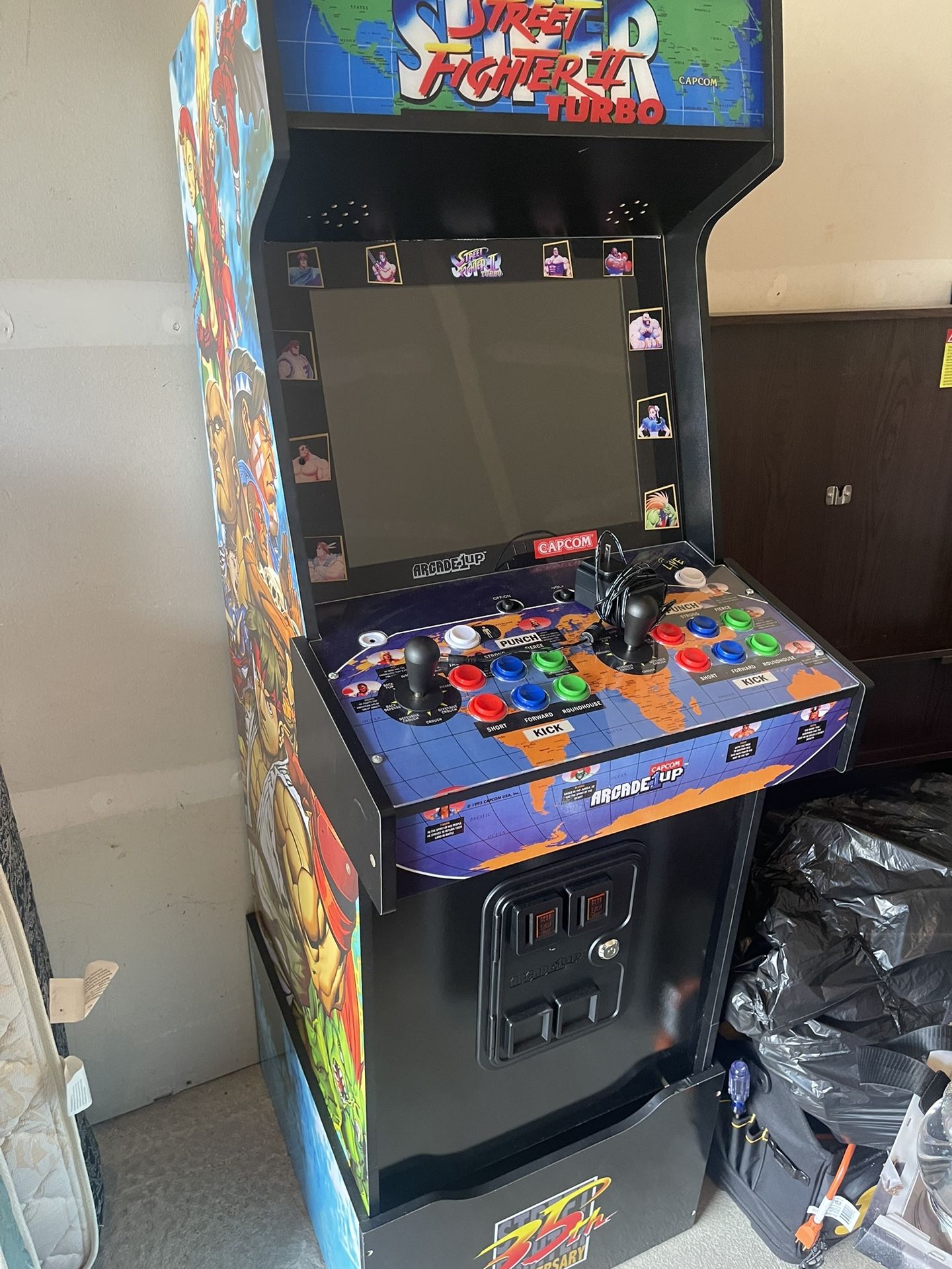 1 Up Street fighter 25th Anniversary