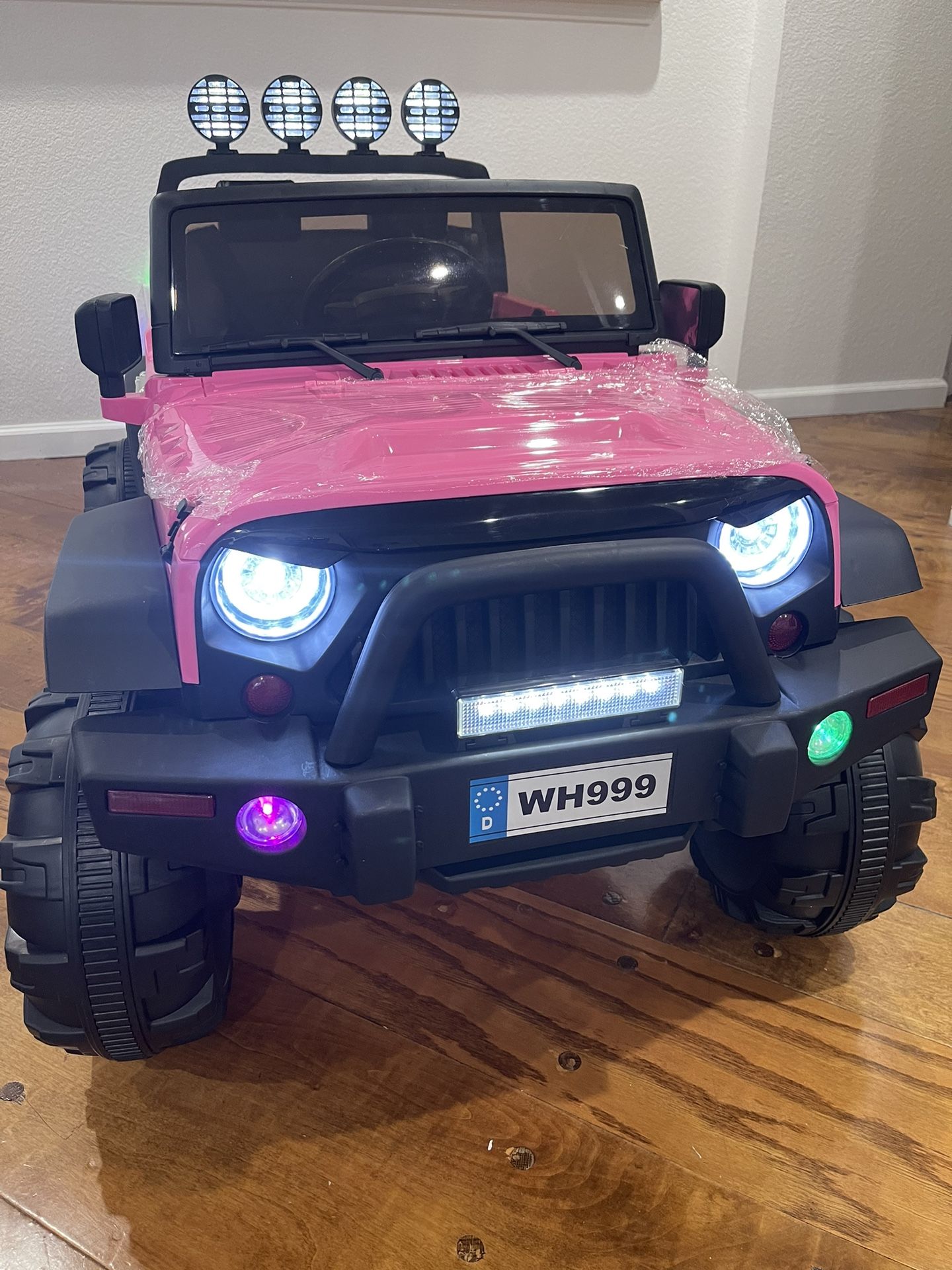 Jeep Wrangler Power Wheel Pink Jeep Power Wheels™ Kids Electric