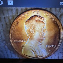 1989 D Penny Double Die $$$100,000