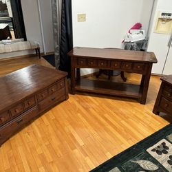 Coffee Table, Entryway Console Table, End Table Set