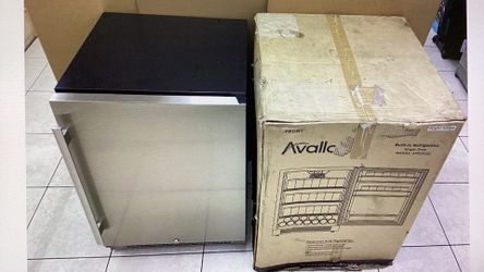 Avallon afr241ss refrigerator stainless steel 5.5 cu. Ft