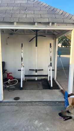 Power Rack Squat Stand with Pull-Up Bar