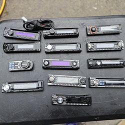 Lots Of Car Stereo Head Unit Face Plates