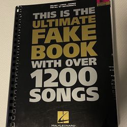 Ultimate Fake Book For Bb Instruments 4th Edition.
