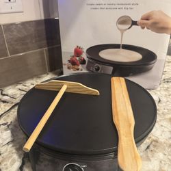 Chefmaker Crepe Maker & Griddle! 