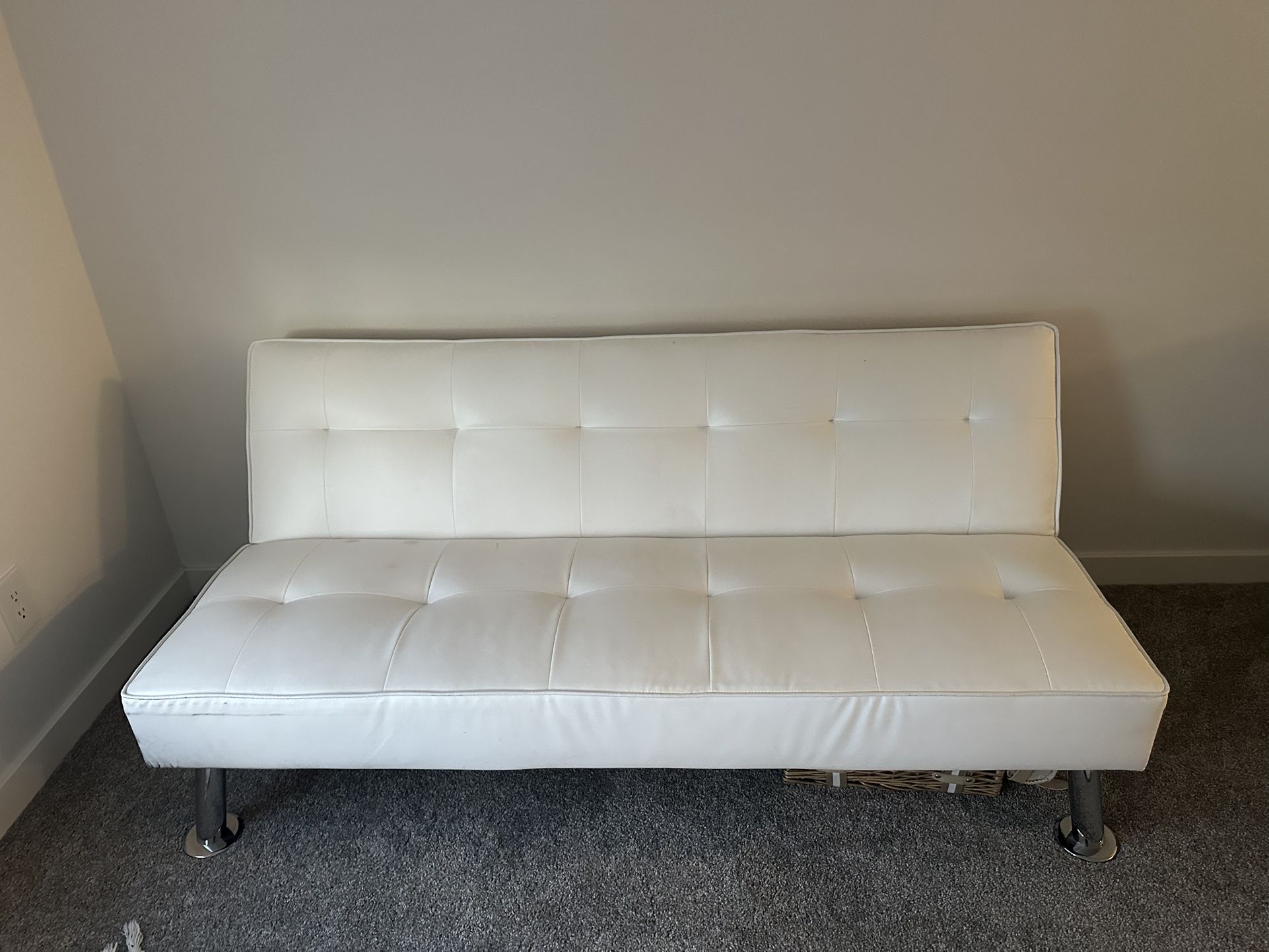 Leather Futon Couch