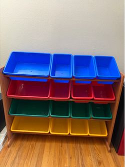 Toy storage organizer