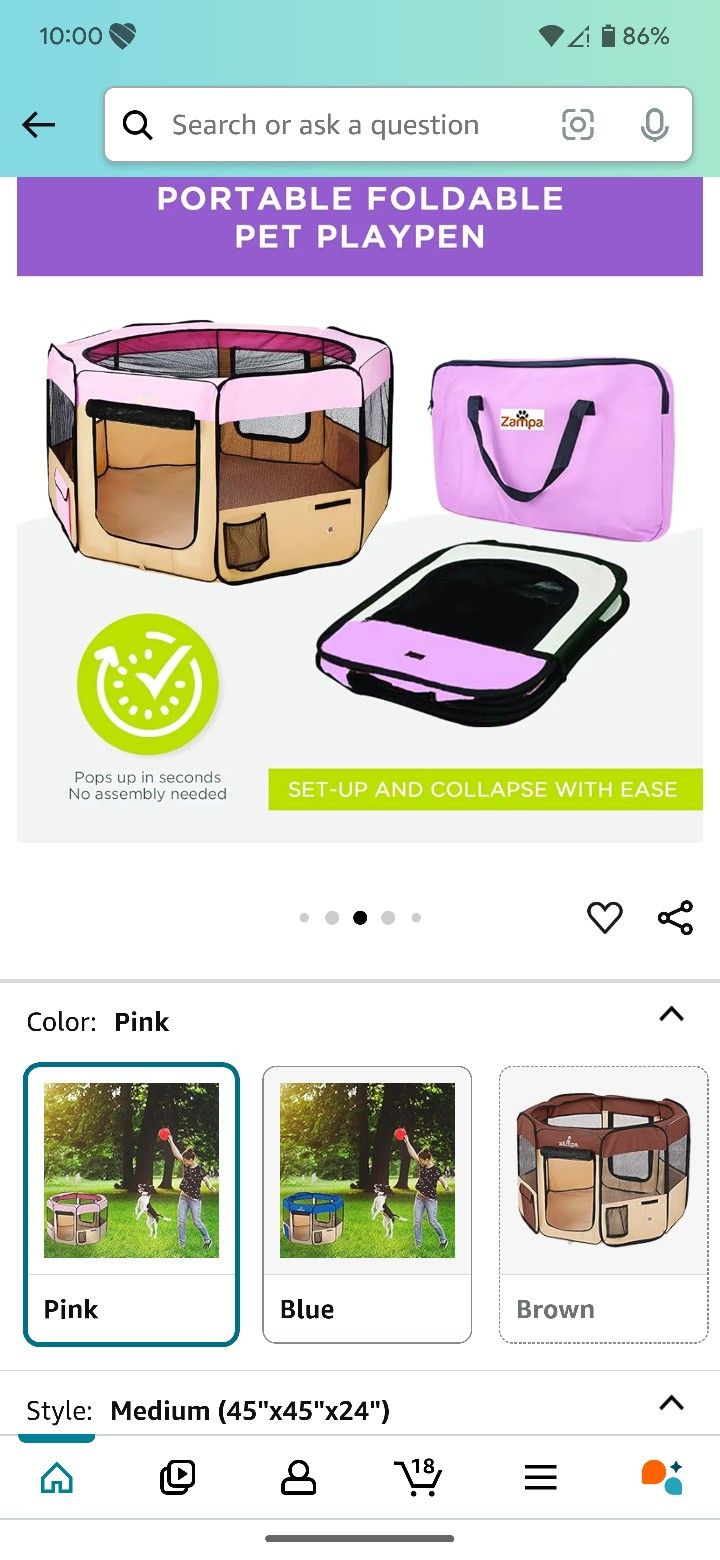 Pet playpen