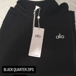 ALO QUARTER ZIPS