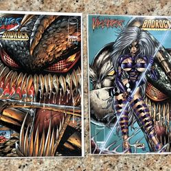 Violator Vs. Badrock #1 And 2 Violator Cover (Image Comics May/ June1995)