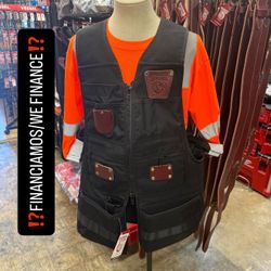 2576 OCCIDENTAL LEATHER Oxy Pro Zip Vest **(FINANCIAMOS/WE FINANCE)**