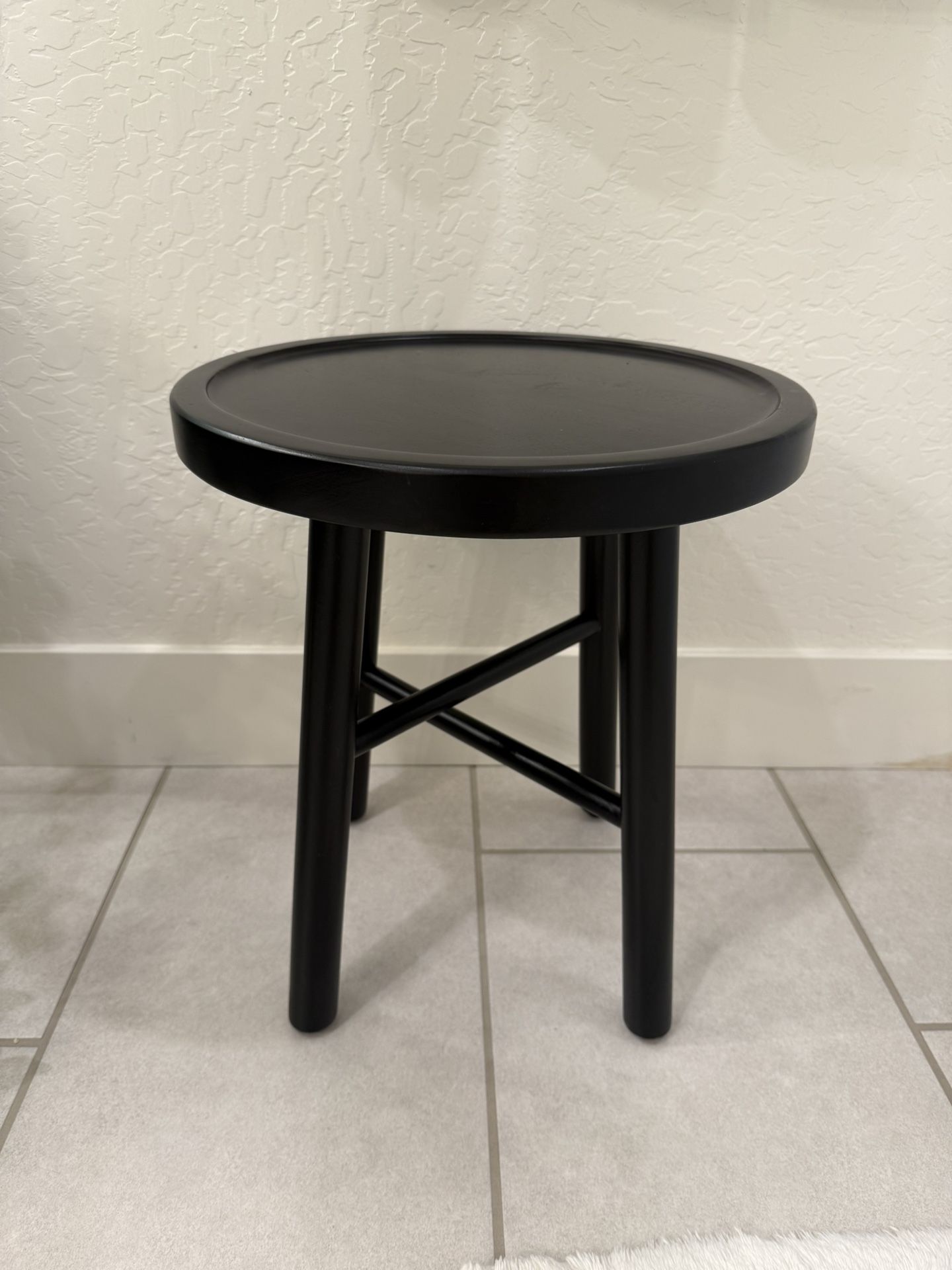 Black Shaker Accent Table or Stool Hearth & Hand™ with Magnolia