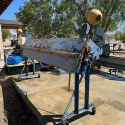 Sheet metal break bender 8 Ft. very heavy duty. 