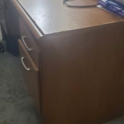 Office style full size desk