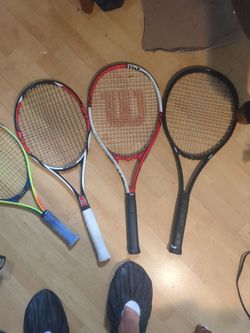 Tennis rackets