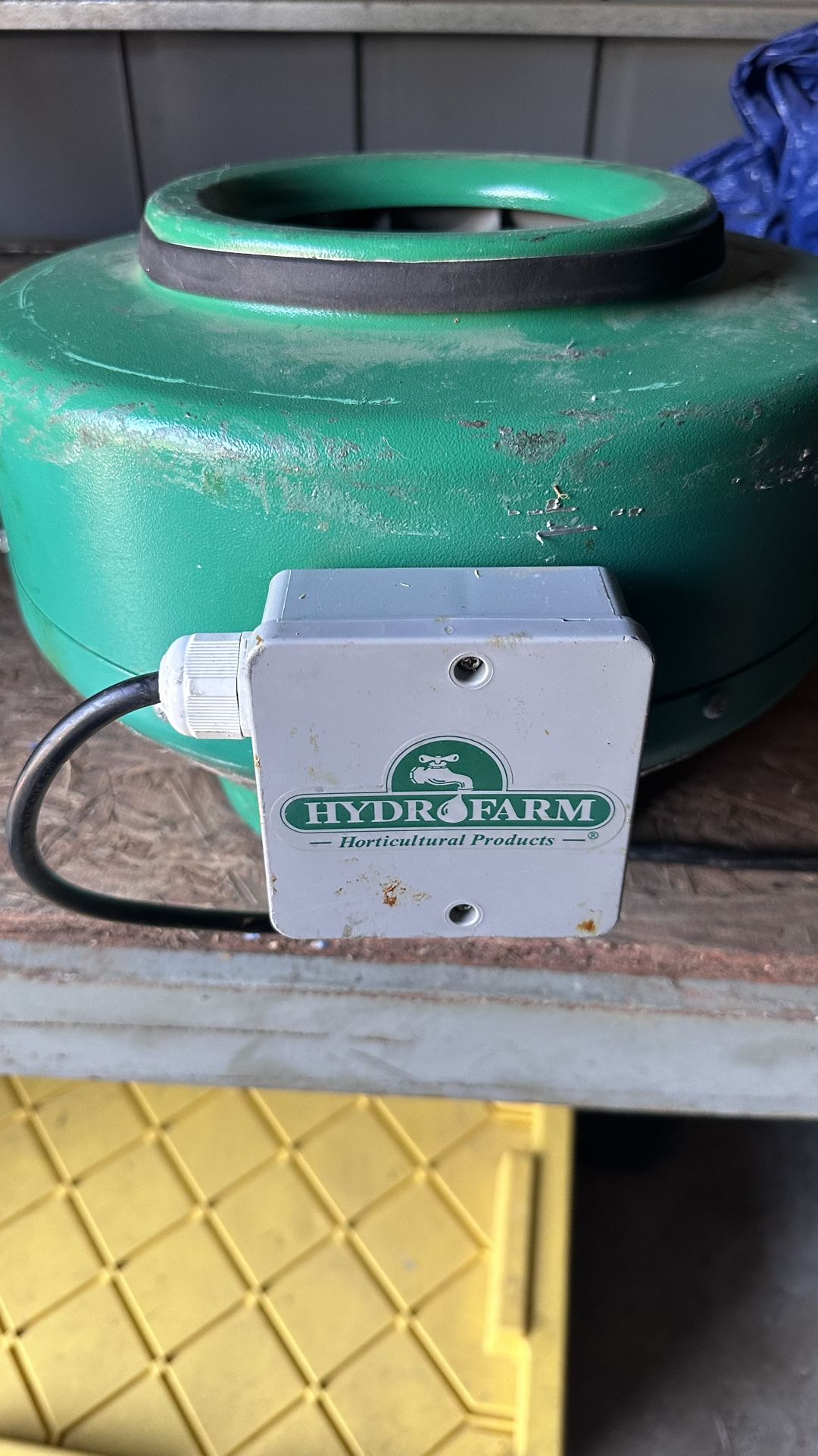 8” Inline Hydrofarm Fan