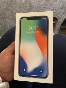 iPhoneX BOX ONLY