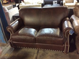 Landry Leather Loveseat