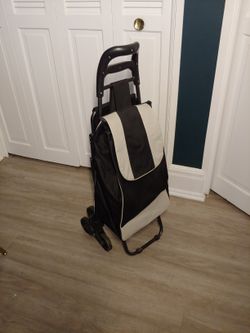 Shopping Cart on Wheels, Stair-Friendly