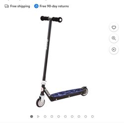 Razor Tekno Kids Kick Scooter - Glowing Blue LED Light-up Deck, Lightweight, for Child Ages 6+