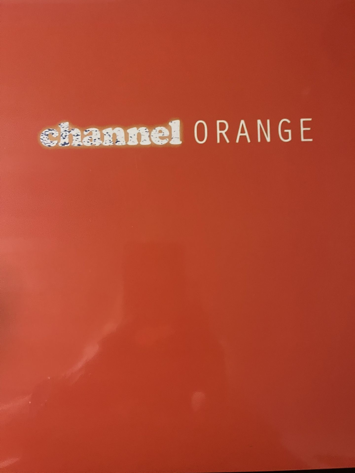 FRANK OCEAN CHANNEL ORANGE 2-LP COLORED VINYL SEALED!