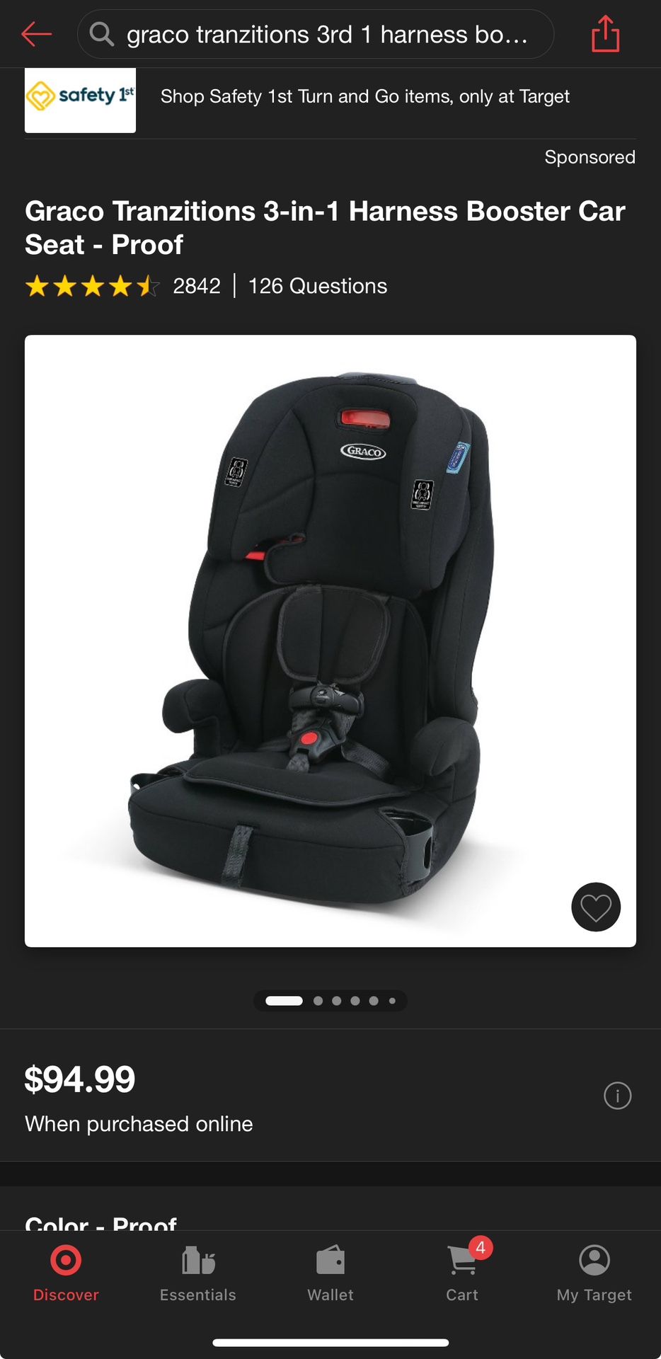 Graco Tranzitions 3 In 1