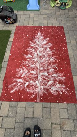 Christmas rug 84x60