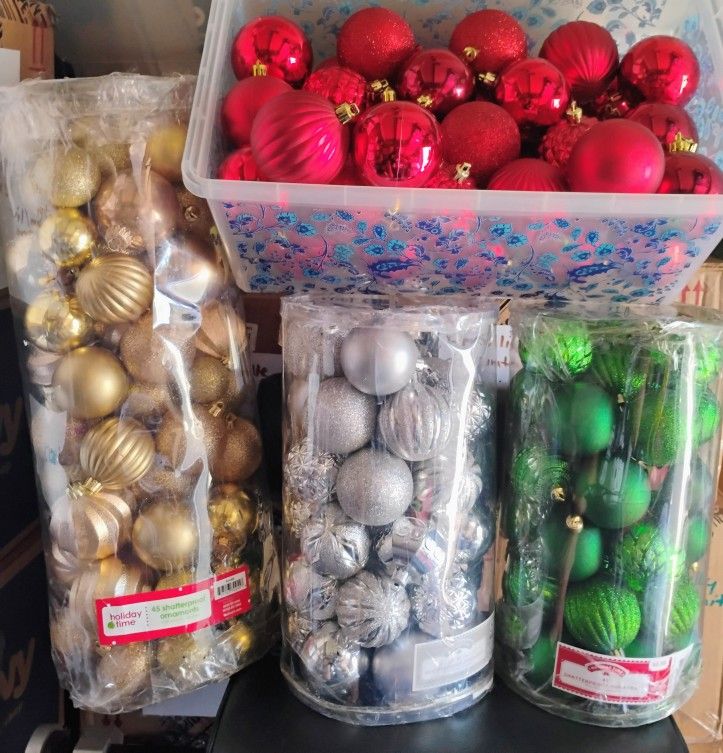 150 Shatter Proof Ornaments