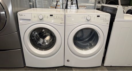 WHIRLPOOL XL CAPACITY WASHER DRYER ELECTRIC SET FREE DELIVERY