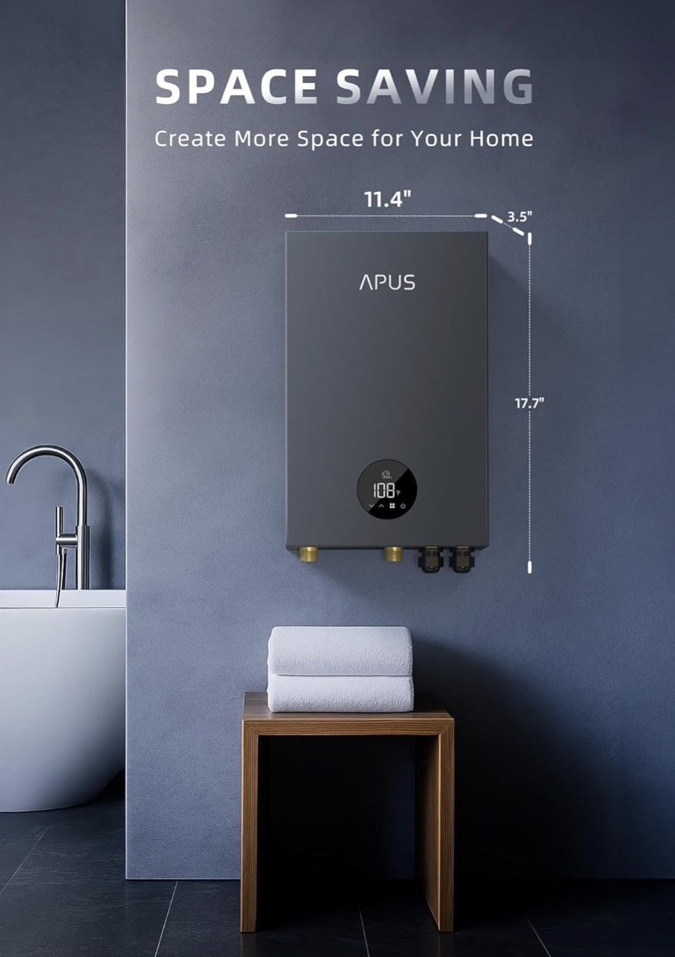 New Electric Tankless Water Heater