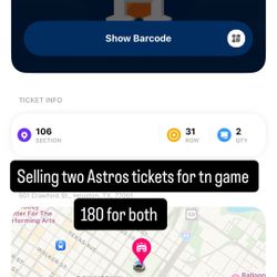 Astros Tickets 
