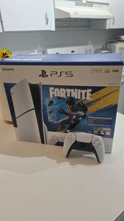 PS5 SLIM DISK 1TB OPEN BOX WITH EXTRA CONTROLLER