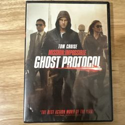 Mission: Impossible Ghost Protocol DVD (2011)
