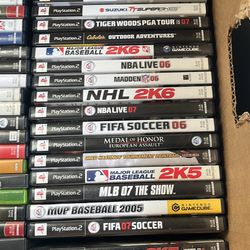 Ps2 Sony PlayStation 47 Game Lot 